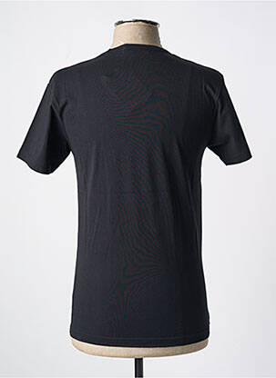 T-shirt coupe cintrée manches courtes noir BRISE LAMES homme
