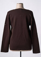 Gilet manches longues marron CAP BRETON pour femme seconde vue