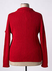 Gilet manches longues rouge CAP BRETON pour femme seconde vue
