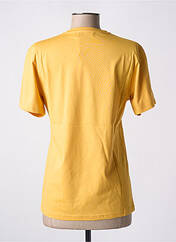 T-shirt jaune BRISE LAMES pour femme seconde vue