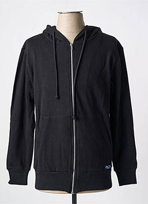 Veste casual noir BRISE LAMES pour homme