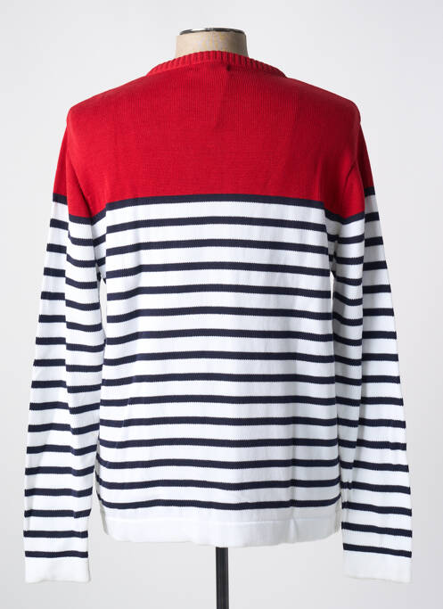 Gilet manches longues rouge BRISE LAMES pour homme