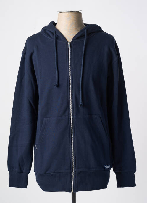 Veste casual bleu BRISE LAMES pour homme