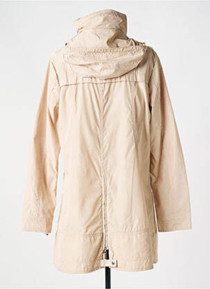 Coupe-vent poches a capuche beige GRIFFON femme