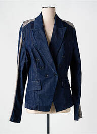 Blazer fausses poches bleu PLEASE femme
