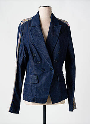 Blazer fausses poches bleu PLEASE femme