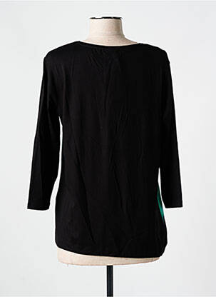 Blouse imprimé fantaisie manches longues noir BARBARA LEBEK femme