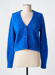 Gilet manches longues bleu ÉTYMOLOGIE pour femme seconde vue