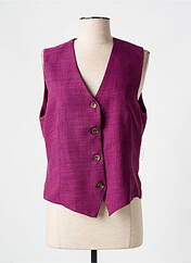Gilet sans manche rose SCARLET ROOS pour femme seconde vue