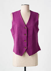 Gilet sans manche rose SCARLET ROOS pour femme seconde vue