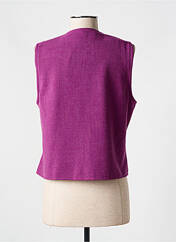 Gilet sans manche rose SCARLET ROOS pour femme seconde vue