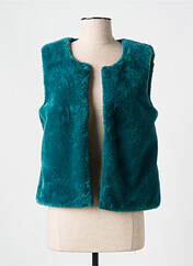 Gilet sans manche vert C'EST BEAU LA VIE pour femme seconde vue