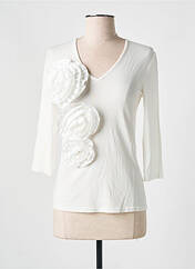 T-shirt blanc COTTONADE pour femme seconde vue