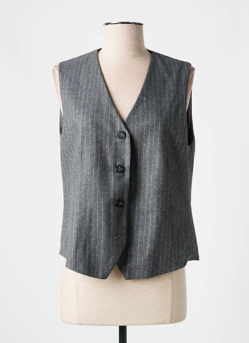 Gilet sans manche gris SCARLET ROOS pour femme