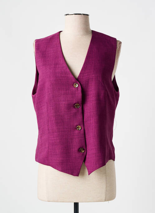 Gilet sans manche rose SCARLET ROOS pour femme