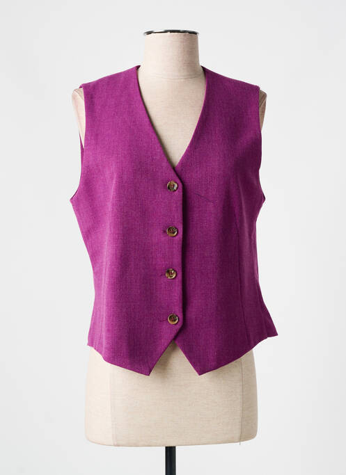 Gilet sans manche rose SCARLET ROOS pour femme