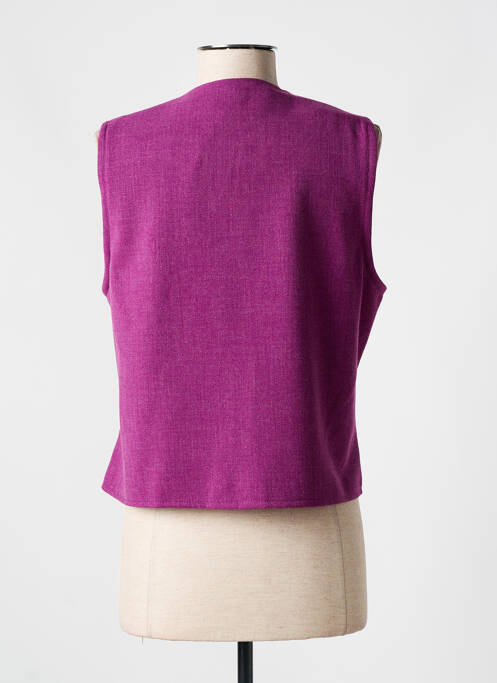 Gilet sans manche rose SCARLET ROOS pour femme