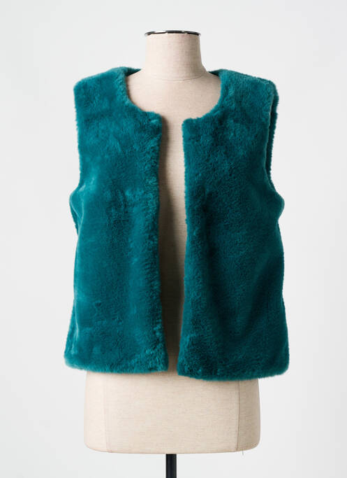 Gilet sans manche vert C'EST BEAU LA VIE pour femme