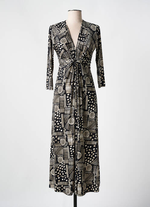 Robe longue noir REVD'ELLE pour femme
