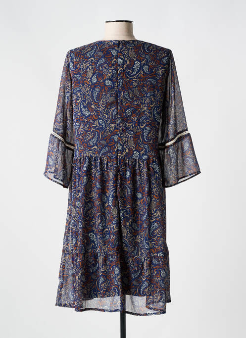 Robe mi-longue bleu MERI & ESCA pour femme