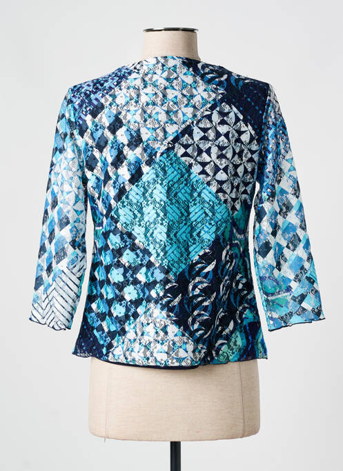 Top bleu CHRISTINE LAURE pour femme