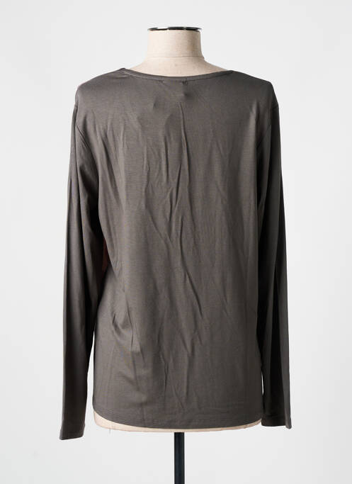 T-shirt marron BARBARA LEBEK pour femme