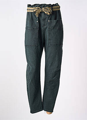 Pantalon slim poches noir PLEASE femme