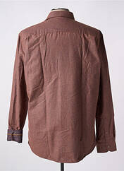 Chemise manches longues marron CAPTEN pour homme seconde vue
