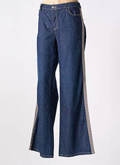 Pantalon flare bleu PLEASE pour femme seconde vue