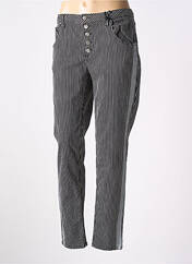Pantalon slim noir PLEASE pour femme seconde vue