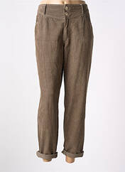 Pantalon slim vert C'EST BEAU LA VIE pour femme seconde vue