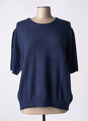 Pull bleu C'EST BEAU LA VIE pour femme