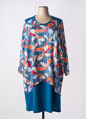 Robe mi-longue bleu GREGORY PAT pour femme seconde vue