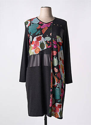 Robe pull noir GRIFFON pour femme
