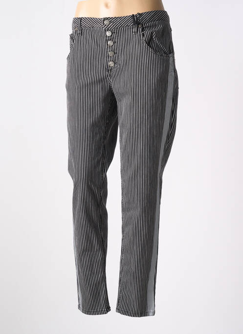 Pantalon slim noir PLEASE pour femme