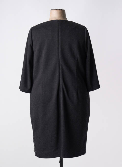 Robe mi-longue noir GUY DUBOUIS pour femme