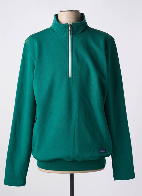 Sweat-shirt vert HAJO pour homme