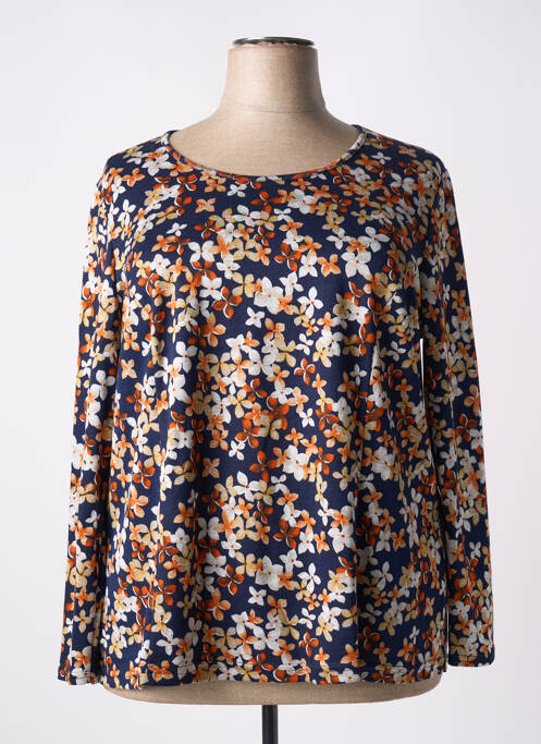 Top bleu IMPULSION pour femme