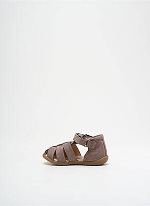 Sandales/nu pieds bout rond bout rond marron POM D'API garçon