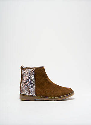 Bottines/Boots marron POM D'API pour fille