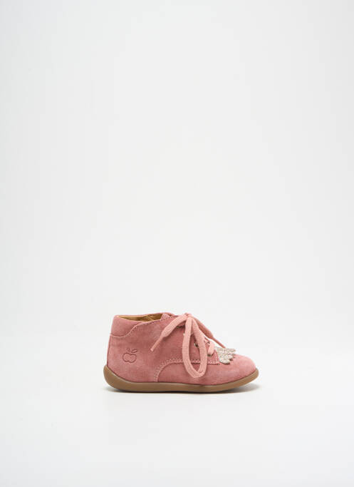 Bottillons rose POM D'API pour fille