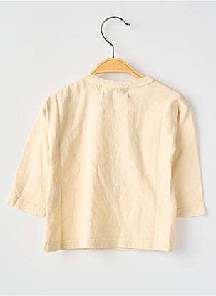 T-shirt manches longues manches longues beige BOBO CHOSES garcon