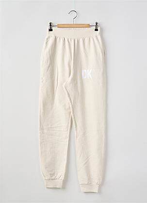 Jogging poches taille élastique beige DKNY enfant