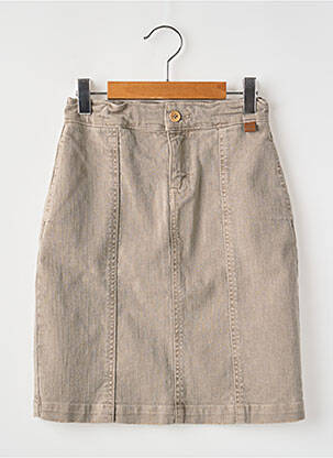 Jupe mi-longue beige TOCOTO VINTAGE fille