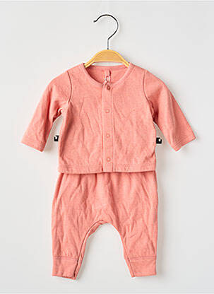 Ensemble pantalon orange PETIT BATEAU pour fille