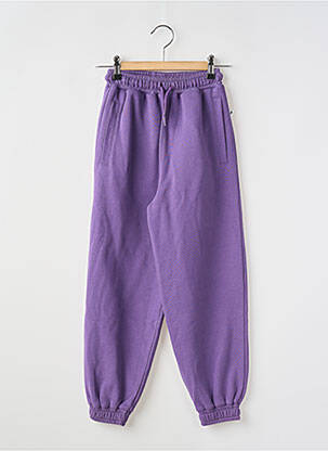 Jogging violet COS I SAID SO pour fille