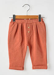 Pantalon droit orange LES PETITES CHOSES pour garçon seconde vue