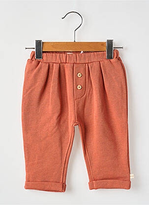 Pantalon droit orange LES PETITES CHOSES pour garçon