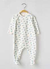 Pyjama blanc PETIT BATEAU pour enfant seconde vue