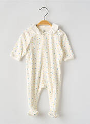 Pyjama blanc PETIT BATEAU pour fille seconde vue